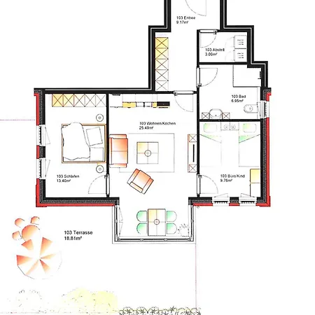 Διαμέρισμα Wieke In Der 